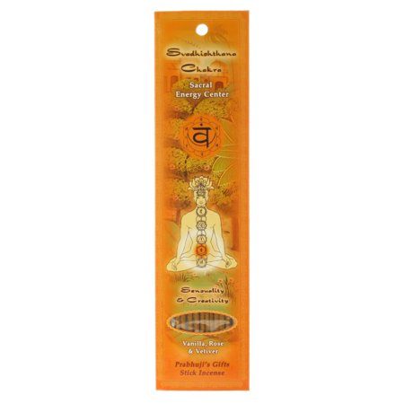 - Incense Sticks Sacral Chakra Svadhishtana - Sensuality and Creativity