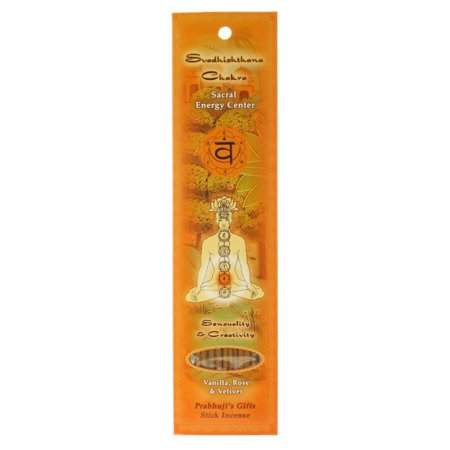 Incense Sticks Sacral Chakra Svadhishtana - Sensuality and