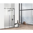 thumbnail image 2 of Elegant Kitchen and Bath Frameless Shower Door 48 X 76 Matte Black, 2 of 2