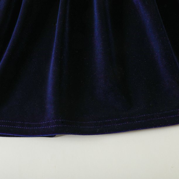 american apparel blue velvet dress Betsy & Adam "Annette" Velvet Drop Shoulder Dress A25329