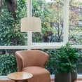thumbnail image 3 of 1Pc Home E27 Modern Style Imitation Rattan Woven Lampshade Desk Lamp Shade Beige, 3 of 6