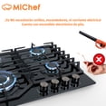 thumbnail image 4 of Parrilla de 4 quemadores en cristal templado, 4 of 7