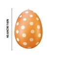 thumbnail image 3 of XEOVHV Inflatable Easter Eggs Decorations with Hand Pump Easter Inflatables Outdoor Decorations Easter Egg Yard Kids Toys Colorful Egg Ornaments for Yard, Lawn, Garden, Party （Orange,16 Inch ), 3 of 6