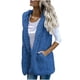 thumbnail image 1 of Puntoco Tops casuales para mujer, chalecos sólidos, ropa de abrigo, forro polar cálido, cómoda y cálida chaqueta con capucha con bolsillos Puntoco Puntoco-1, 1 of 4