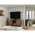 thumbnail image 4 of Manhattan Comfort Hampton 4 Shelves Wood TV Stand for TVs up to 46" in Maple, 4 of 5