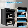 thumbnail image 5 of 9.5 Cubic Feet Depository Safe Box, Drop Safe Fireproof with Deposit Slot, Security Cash Safe for Home, Office, Hotel, Restaurant, 5 of 7