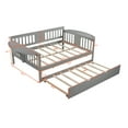 Full Size Daybed, Full Size Daybed with Trundle Bed, Wood Full Size