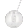 thumbnail image 1 of Taza para pecera, taza con forma de bola de pez, taza con forma de bola redonda, taza para beber vino, taza para fiesta en la playa, 660 ml, 1 of 6