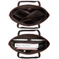 thumbnail image 4 of Bolso de hombro S-ZONE de cuero genuino vintage para mujer, 4 of 7
