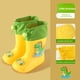 thumbnail image 1 of Nueva gran oferta de Botas de lluvia para niños de temporada, botas de bebé extraíbles con forro polar a media pantorrilla, pegamento antideslizante para niños y niñas, 1 of 5