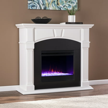 

SEI Furniture Altonette Color Changing Fireplace 48 x 42.5 Freestanding Indoor Color Changing Fireplaces