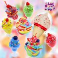 thumbnail image 2 of Slime Kit for Girls Ages 8-12 Mini Fluffy Butter Slime Making Kit Ice Cream Slime for Kids DIY Craft Kits with 30+ Piece Birthday Gifts, 2 of 6