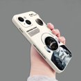 thumbnail image 1 of Funda de silicona cuadrada con dibujos de astronauta para iPhone, carcasa trasera a prueba de golpes para modelos 11, 12, 13, 14 Pro Max, Mini, XR, X, XS, 7, 8 Plus, SE 2020 Fivean unisex, 1 of 2