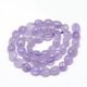 thumbnail image 2 of Natural Amethyst Beads Strands Oval 6~10x4~7x4~7mm Hole: 1mm about 43~62pcs/strand 15.1 inch, 2 of 2