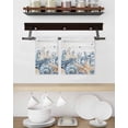 thumbnail image 3 of Blue Starfish Coastal Kitchen Dish Towels for Drying Dishes Set of 3, Eucalyptus Summer Nautical Shell Wooden Waffle Weave Microfiber Hand Tea Bathroom Towels Quick Dry & Absorbent Towel 15.7x23.6, 3 of 7