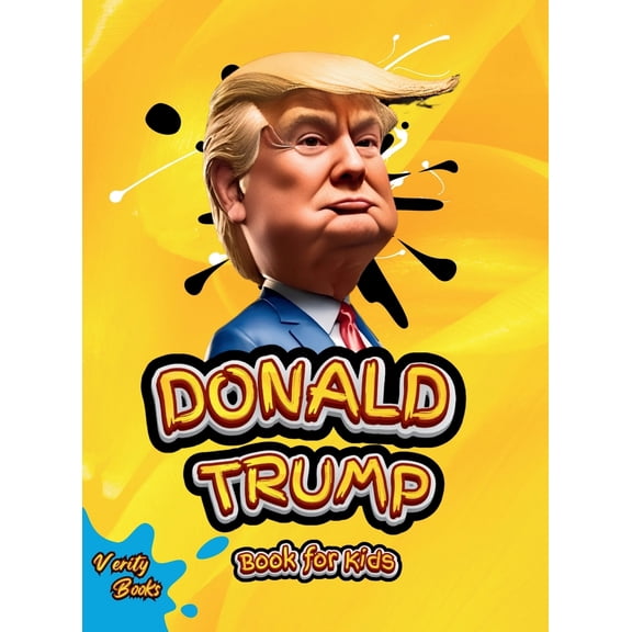 Pre-Owned Legends for Kids Donald Trump Book for Kids: The biography of Donald J. Trump, colored pages for Children (6-12), Book 6, (Hardcover)