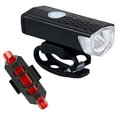 thumbnail image 1 of Bicycle Front Light Tail Light Set Light Outdoor USB Charging Lighting Head Light Waterproof Safety Night Riding Bicycle Head Light (Set), 1 of 6