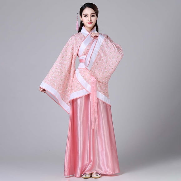 Tang - pour Spectacle et Présentation d'Une Tenue Traditionnelle Chinoise Élégante pour Artistes de Scène