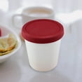 CMrtew Ice Cream Containers for Homemade, Ice Cream Containers Round Plastic Ice Cup with Wide