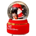 thumbnail image 2 of Objetos decorativos siempre brillantes de la aduana de la nieve de la bola de cristal del regalo de la Navidad para los niños, 2 of 4