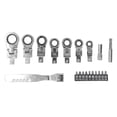thumbnail image 2 of Interchangeable Ratchet Wrench Set, Large Torsion Easy To Storage 20 Pcs Ratcheting Wrench Kit  For Industrial, 2 of 8