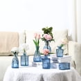 thumbnail image 6 of Glass Bud Vases Set of 36, Small Glass Vase for Flowers, Blue Small Vases for Centerpieces, Vintage Bud Vase in Bulk for Wedding, Party, Events, Reception, Home Decor, 6 of 6