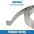 thumbnail image 5 of Unique Bargains Car 99.6% Pure Nickel Strips Tape Plate 0.15x12mm 32.8ft for 18650 Battery Lithium Battery Pack Welding, 5 of 6