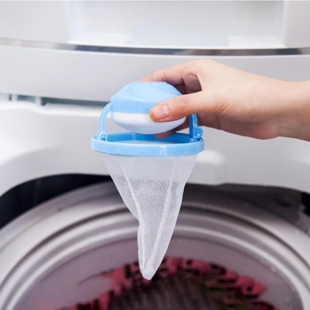 Washing Machine Laundry Bag Home Floating Lint Hair Catcher Mesh Pouches New 