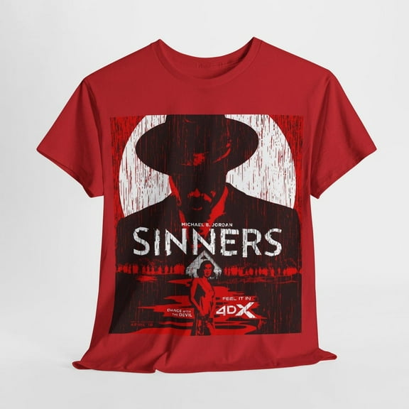 Sinners 2025 Shirt Movie Tshirt Michael B Jordan, Hailee Steinfield, Horror Fan Shirt