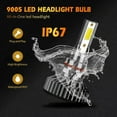 thumbnail image 4 of VISVIC 9005 H11 LED Headlight Bulb White High Low Beam for Ram 1500 2500 3500, 4 of 5
