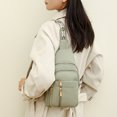 thumbnail image 4 of Bolso de pecho bohemio para mujer, bolso cruzado Retro con correa de estilo étnico, bolso diario para mujer, 4 of 7