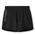 thumbnail image 2 of RYDCOT Athletic Gym Shorts for Men Solid Color Elastic Waist Shorts Running Workout Sports Shorts Black 10(XXL), 2 of 3
