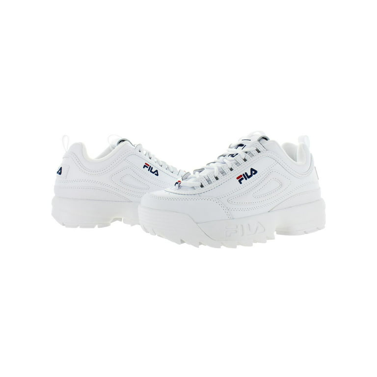 estimular Edad adulta Mantenimiento Fila Disruptor Ii Premium Sneakers White Navy Red 11 WHT/FNVY/FRED -  Walmart.com