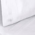 thumbnail image 5 of Superior 1000 Thread Count Egyptian Cotton Pillowcases Soft Breathable Set of 2, White, Standard, 5 of 7