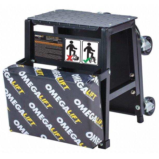 2N1 Mechanics Creeper Seat/Step Stool