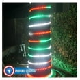 Patriotic Rope Lights for California Mexico Italy Theme Colors for