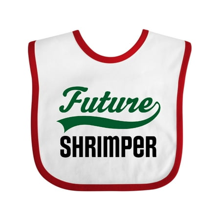 

Inktastic Shrimping Future Shrimper Gift Baby Boy or Baby Girl Bib