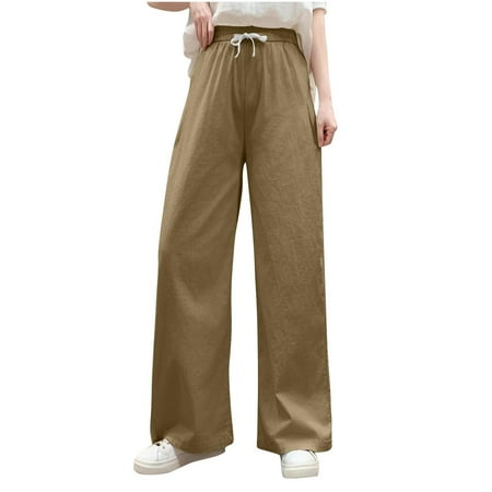 Travel Pants Women Cargo Sweatpants Plus Size Pants Women Baggy Wide Leg Women Casual Pants With Pockets Pants For Women Work Casual Plus Sweatpants Women Cotton Plus Size New Arrival