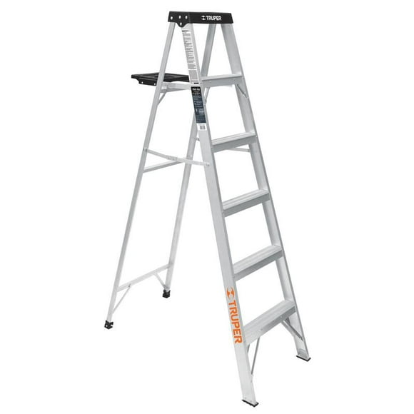 Escalera de tijera tipo III 5 escalones con bandeja EST-35 Truper EST-35