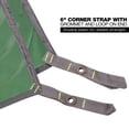 thumbnail image 3 of REDCAMP Waterproof Camping Tarp, Grey/Green 4 in 1 Multifunctional Tent Footprint for Camping, Hiking, Backpacking, 3 of 6