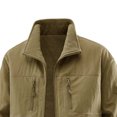 thumbnail image 5 of Jerdar Men's Fashion Fall and Winter Windproof and Waterproof Double-sided Wear Washed Cotton-padded Jacket with Long Sleeve Pocket Zipper Jacket Coat., 5 of 5
