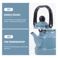 thumbnail image 3 of QUMONIN Vintage Enamel Teapot 1.1l for Stove/Campfire, 3 of 6