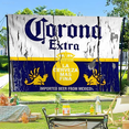 thumbnail image 5 of Bandera colgante con patrón creativo de cerveza C-Corona E-Extra, bandera impresa de poliéster, bandera tirada a mano, 5 of 5