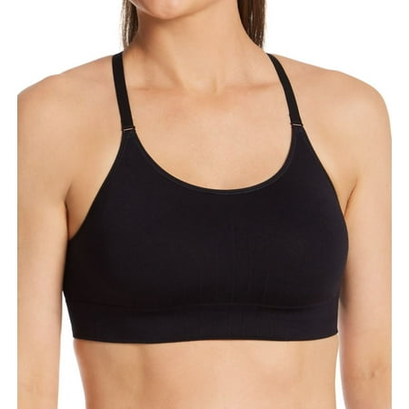 

Women s Hanes DHS102 Seamless Cami Wireless Sports Bra (Ebony 2X)