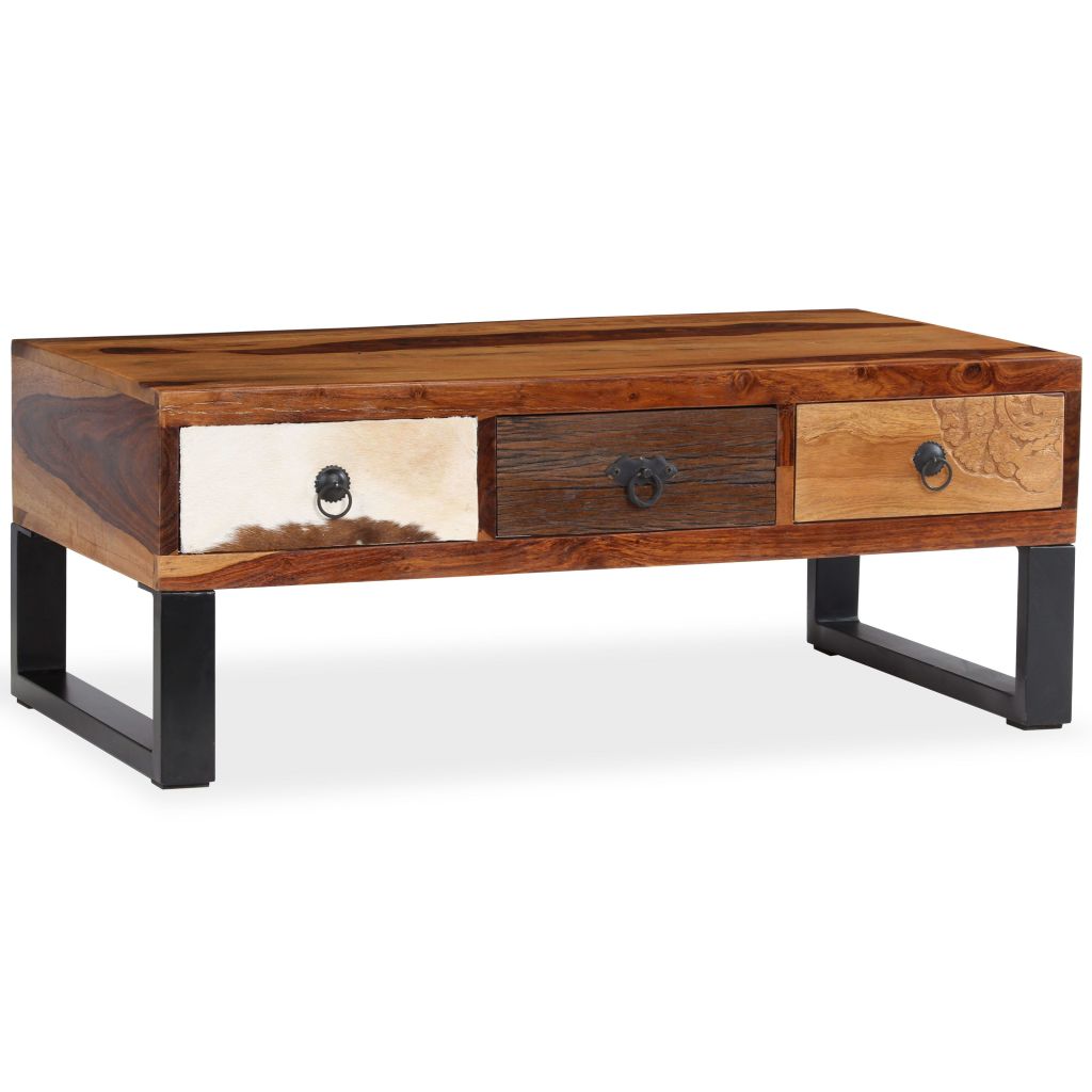 small sheesham coffee table