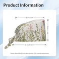thumbnail image 4 of Yiaed Herbs and Wildflowers Print Turban Hat for Women Men Comfortable Adjustable Cleaning Working Cap with Sweatband, 4 of 4