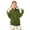Z-Green123, variant on Girls Sweater Long Sleeve Turtleneck Solid Color Zip Front Cardigan Jacket Boys Comfortable Knit Outerwear Trendy Children Tops