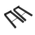 thumbnail image 6 of TC-Home 22" Industry Table Legs Solid Iron Set of 2 DIY Table Legs Baking Finish Black, 6 of 11