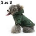 thumbnail image 2 of Chaqueta con cinturón de seguridad Abrigo de invierno para cachorros - ropa para cachorros, 2 of 5