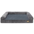 thumbnail image 4 of Cama Grande De Espuma Viscoelástica para Perros, Sofá para Acurrucarse para Mascotas, Funda Lavable Impermeable-l-95 x 72 x 22cm, 4 of 5
